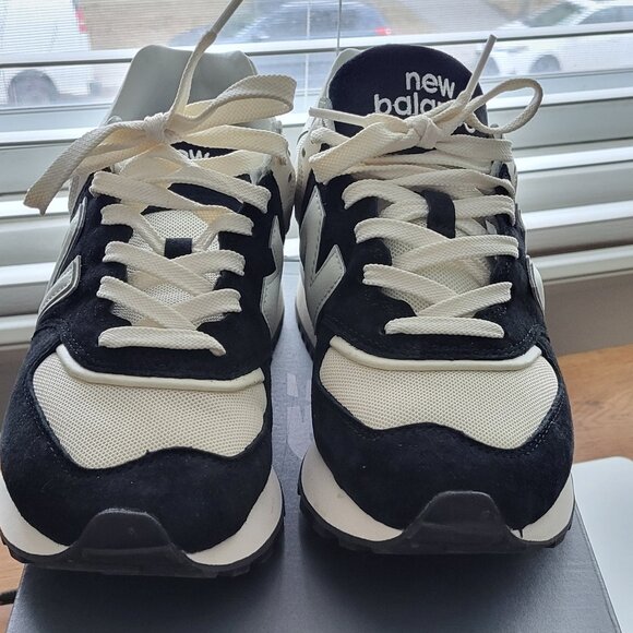 New Balance 574 Legacy Black/Angora 574LGRA - Picture 3 of 8